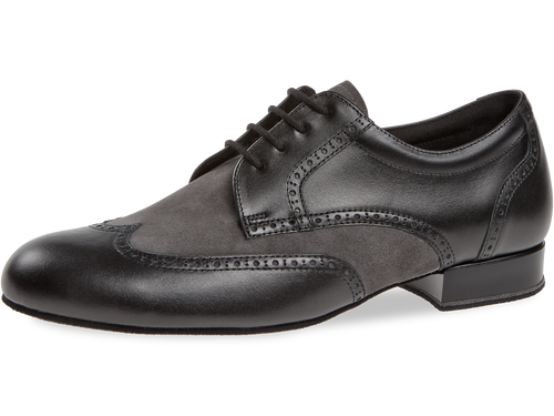 Diamant 099-025-376 Black Leather/Grey Suede