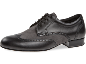 Diamant 099-025-376 Black Leather/Grey Suede