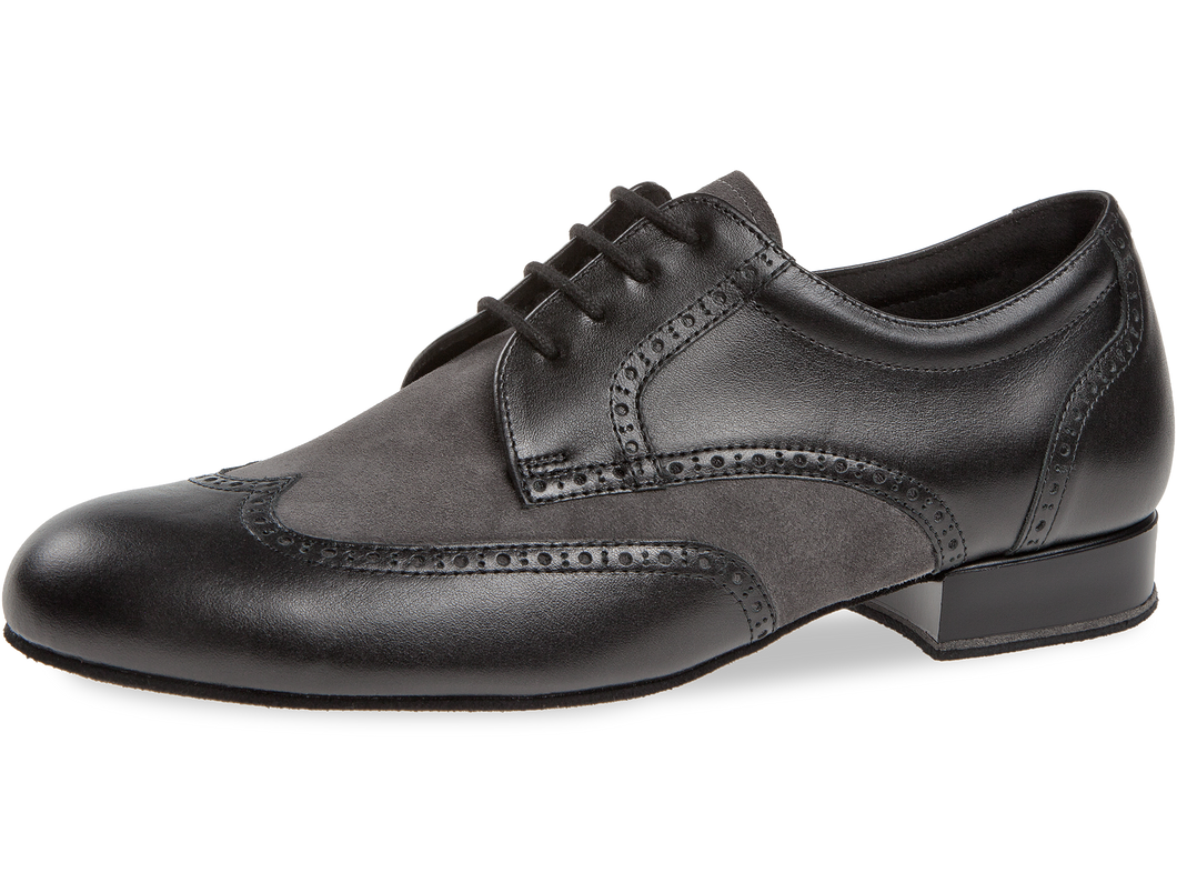 Diamant 099-025-376 Black Leather/Grey Suede