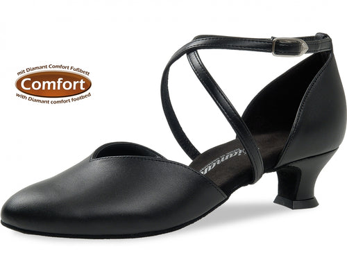 Diamant 107-013-034 Comfort Black Leather Medium Fit