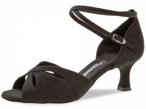 Diamant 141-077-335 Black Microfiber 2inch Flared Heel