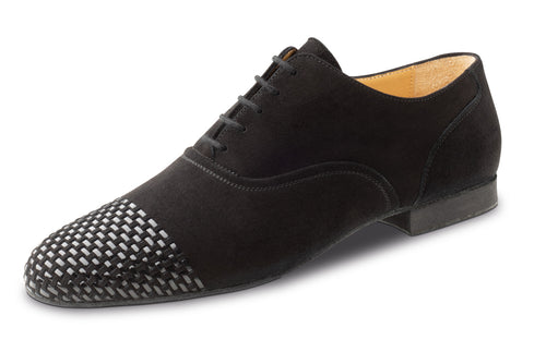 Werner Kern 28057 Black suede/black patent