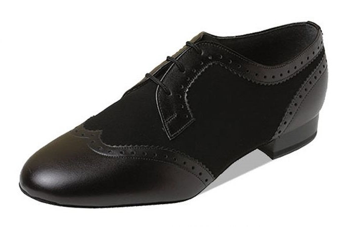 Supadance 6400 Black leather/nubuk mens shoe