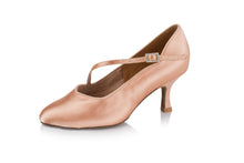 Load image into Gallery viewer, Freed of London Eternity Ladies Closed Toe Satin Shoe