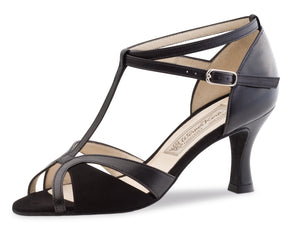 Werner Kern - Astrid black suede/black leather