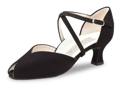 Werner Kern - Fatima comfort black suede